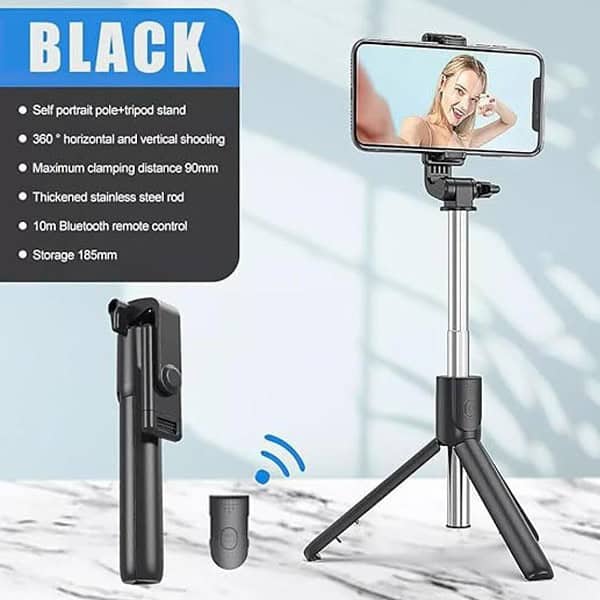 SHUBONIK Selfie Stick with Tripod Stand3 - LXINDIA.COM