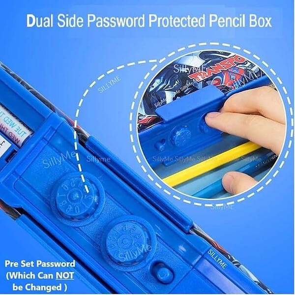 SILLYME Password Pencil Box with Lock2 - LXINDIA.COM