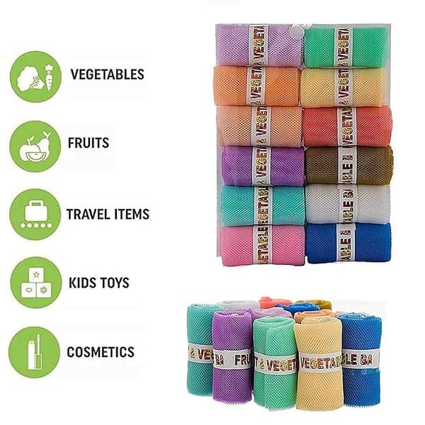 SIO Eco Friendly Produce Fridge Storage Bags Pack Of 12 1 - LXINDIA.COM