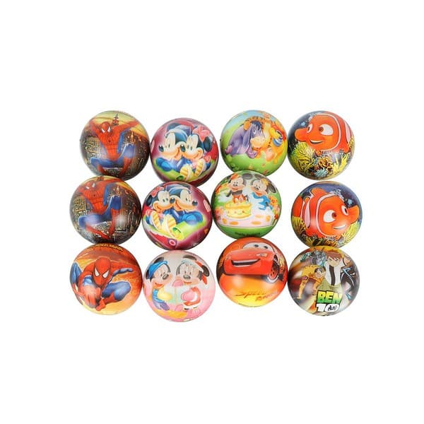 SIOPAWORLD 12 Pcs Soft Squeeze Foam Sponge Balls Pack of 12 3 - LXINDIA.COM