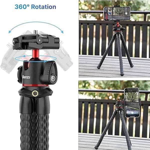 SKYCELL Flexible Tripod Stand for Mobile Phone And DSLR Camera3 - LXINDIA.COM