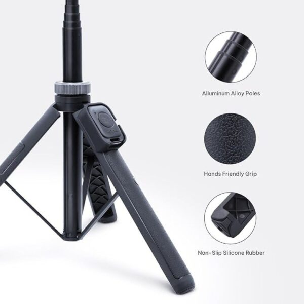 SKYVIK SIGNIPOD 2 in 1 62inch Selfie Stick Tripod Stand with Blutooth Remote2 - LXINDIA.COM