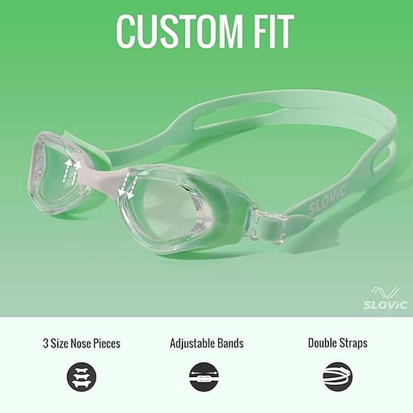 SLOVIC Swimming Goggles for Adults Green 1 - LXINDIA.COM