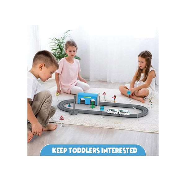 SMALL CLAP Vande Bharat Express Toy Train Set 28 Piece 2 - LXINDIA.COM