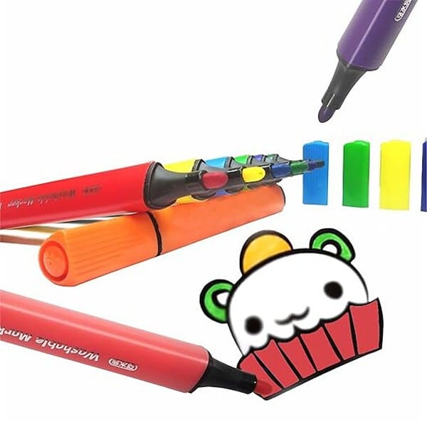 SNAPTRON Washable Watercolor Sketch Pen 12 Set2 - LXINDIA.COM