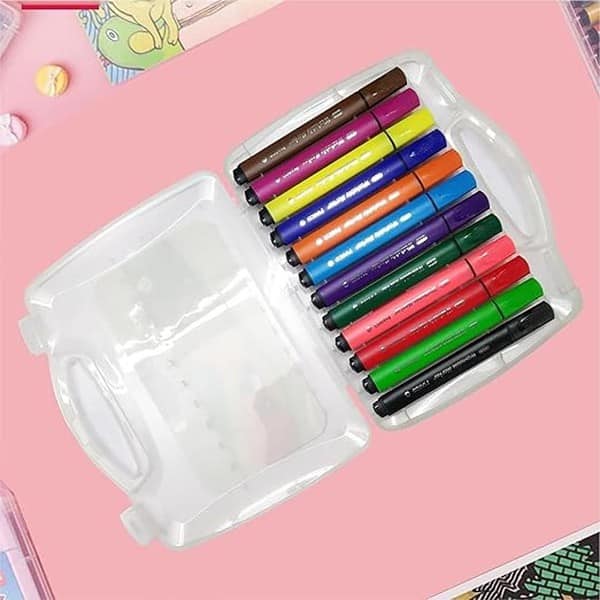 SNAPTRON Washable Watercolor Sketch Pen 12 Set3 - LXINDIA.COM