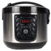 SOLARA MultiPurpose Electric Rice Cooker 4 Litre Silver - LXINDIA.COM