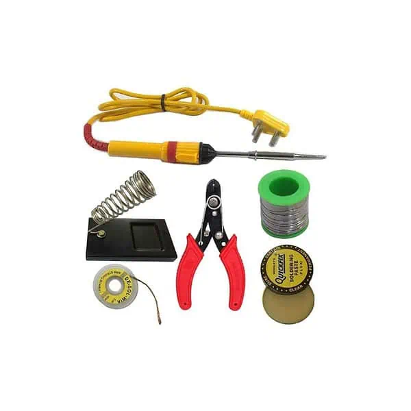 SP 6 In1 Electric Soldering Iron Stand Tool Wire Stripper Kit - LXINDIA.COM