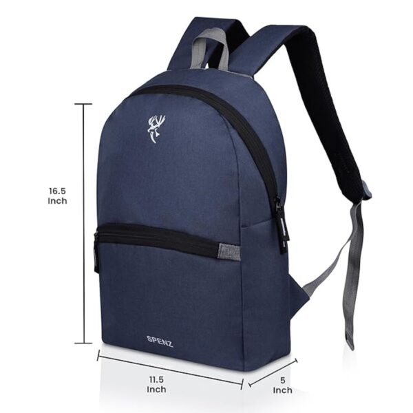 SPENZ BAGS Saffron Mini Laptop Bag School and College Backpack 1 - LXINDIA.COM