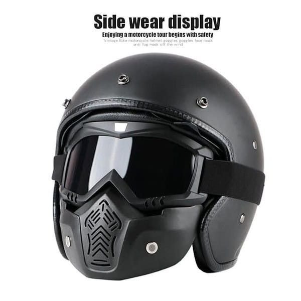 SRPHERE Motorcycle Helmet Goggles with Removable Face Shield2 - LXINDIA.COM