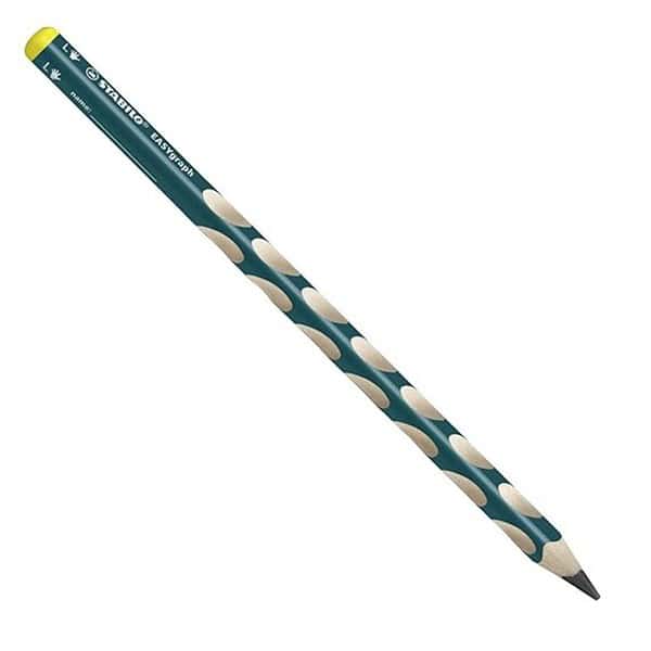 STABILO HB Handwriting Pencil Left Handed Petrol 2 pcs 1 - LXINDIA.COM