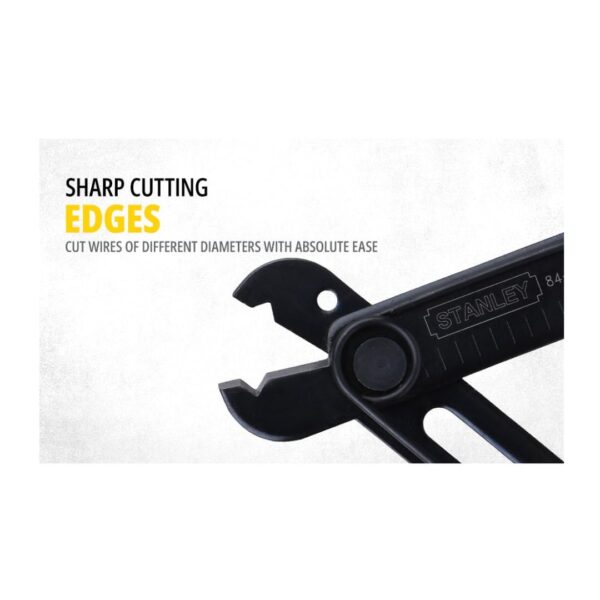 STANLEY 130 mm Wire Stripper YELLOW BLACKA - LXINDIA.COM