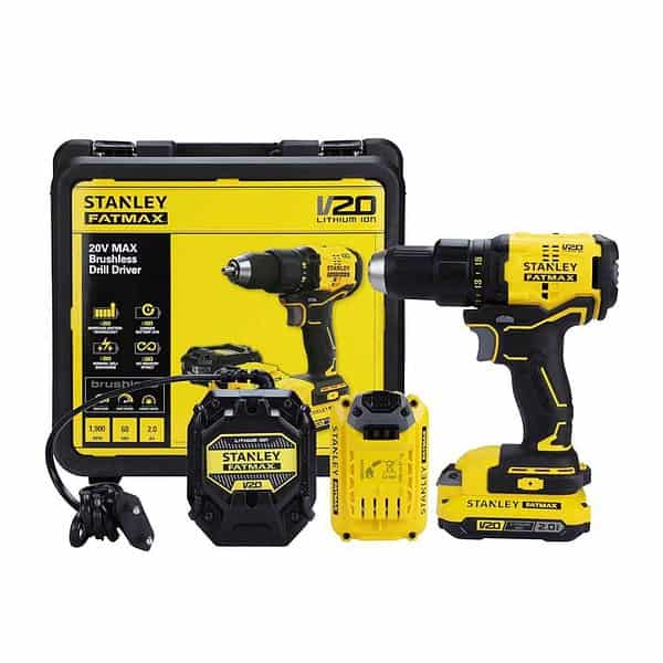 STANLEY FATMAX SBD710D2K B1 13 mm Cordless Brushless Drill Machine Driver - LXINDIA.COM