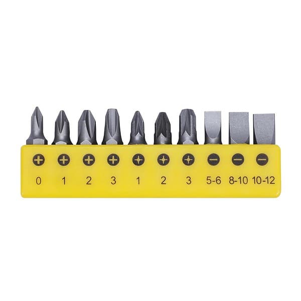 STANLEY Insert Bit Chrome Vanadium Screwdriver Set1 - LXINDIA.COM