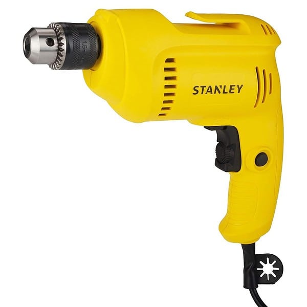 STANLEY STDR5510 550W 10mm Reversible Corded Electric Rotary Drill Yellow - LXINDIA.COM