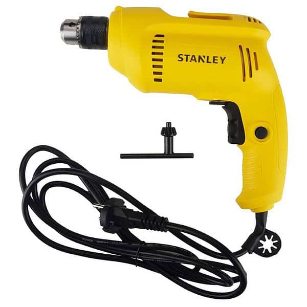 STANLEY STDR5510 550W 10mm Reversible Corded Electric Rotary Drill Yellow1 - LXINDIA.COM