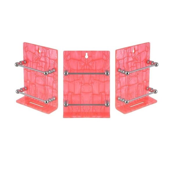 STIMULUS Acrylic Pink Mobile Phone Stand for Wall Set of 3 pcs - LXINDIA.COM