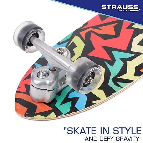 STRAUSS Maple Hopboard Skateboard Penny Skateboard Multicolor 2 - LXINDIA.COM