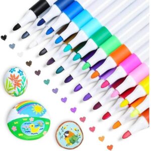 SUPER TOY 24 Shades Acrylic Marker Paint Pens - LXINDIA.COM