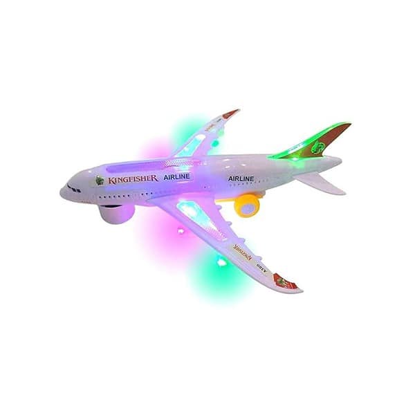 SUPER TOY Battery Operated Aeroplane Toy for Kids with Light and Sound - LXINDIA.COM