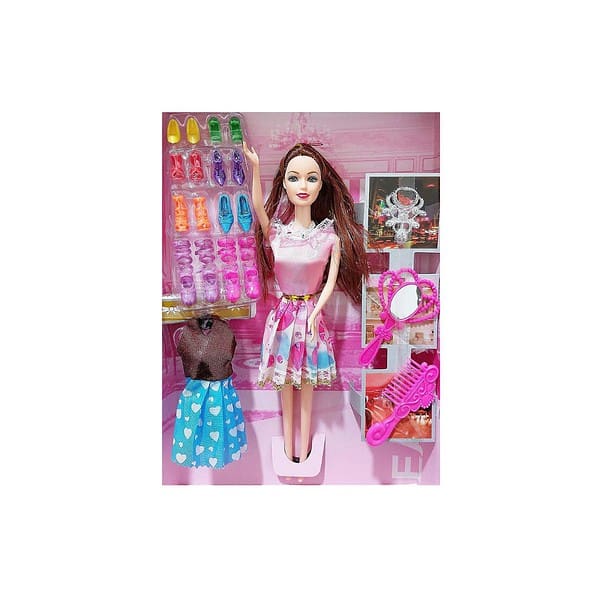 SUPER TOY Beautiful Long Hair Single Doll for Kids 1 - LXINDIA.COM