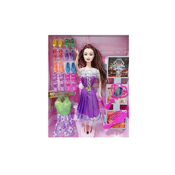 SUPER TOY Beautiful Long Hair Single Doll for Kids 2 - LXINDIA.COM