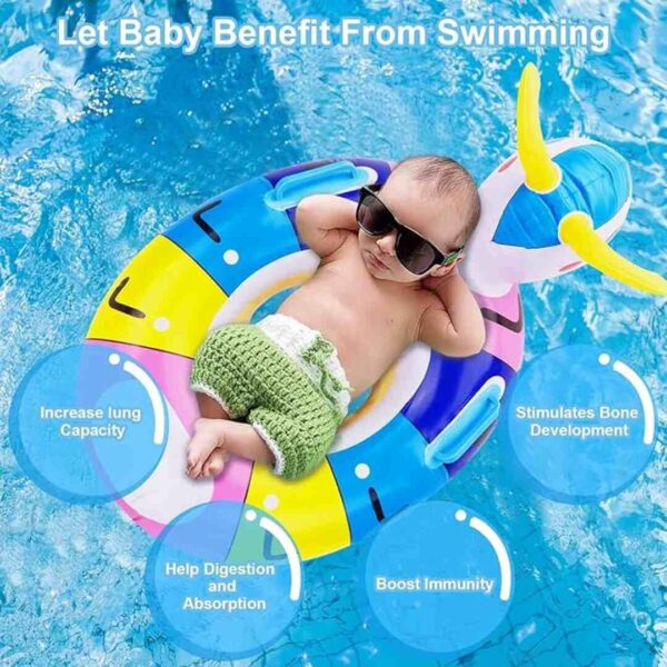 SUPER TOY Inflatable Insect Swim Ring for Kids 1 - LXINDIA.COM