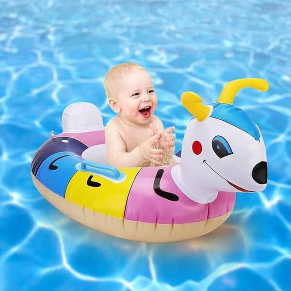 SUPER TOY Inflatable Insect Swim Ring for Kids 2 - LXINDIA.COM