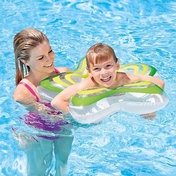 SUPER TOY Inflatable Star Swimming Tube Pool Float Swim Ring for Kids 1 - LXINDIA.COM