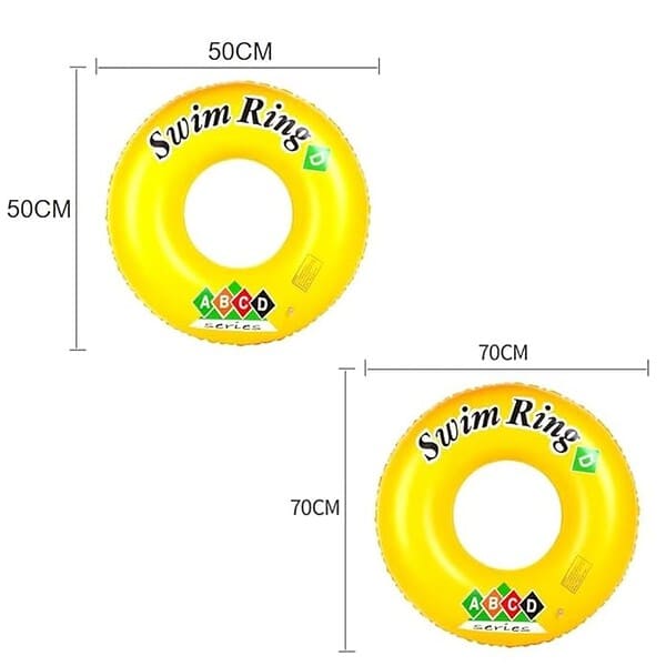 SUPER TOY Inflatable Swimming Ring Pool Party Water Float Swim Tube for Kids 50 CM 3 - LXINDIA.COM