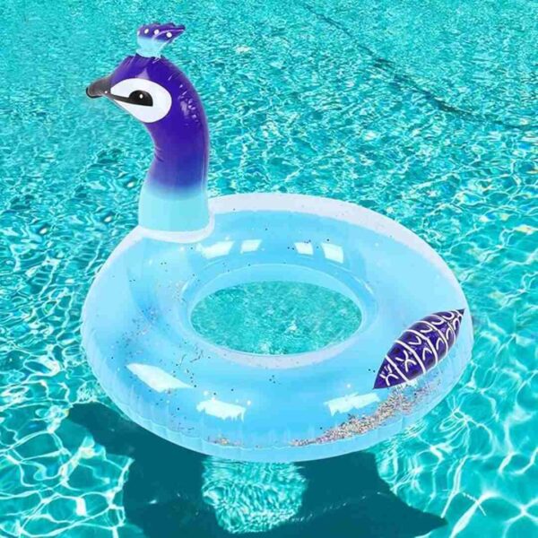 SUPER TOY Inflatable Swimming Tube Pool Float Swim Ring 70 CM 2 - LXINDIA.COM