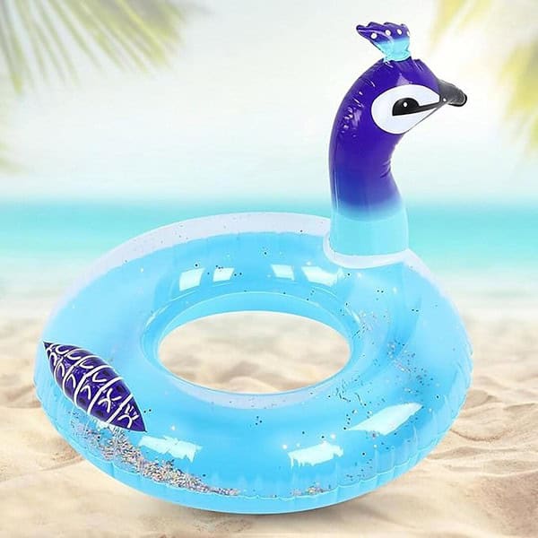 SUPER TOY Inflatable Swimming Tube Pool Float Swim Ring 70 CM 3 - LXINDIA.COM