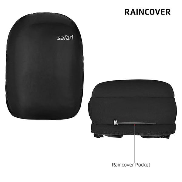 Safari Omega Pro 35L Laptop Backpack with Raincover 3 - LXINDIA.COM