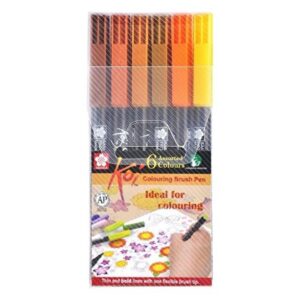 Sakura Koi Coloring Open Stock Sketch Pen Medium Pack Of 6 - LXINDIA.COM