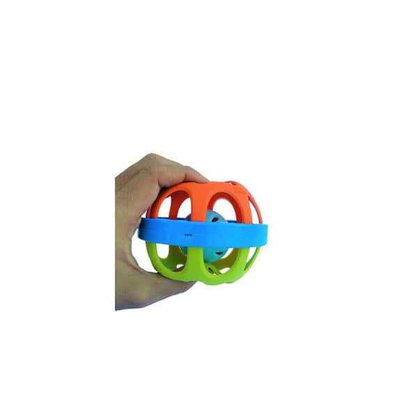 Samip Baby Teether Ball Biggii Ball Colourful Rattle Toy 1 - LXINDIA.COM