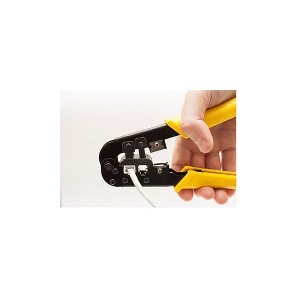 Sastaacha Multi Functional Dual Modular Crimping tool With Rj 45 Connector 10 PcsA - LXINDIA.COM