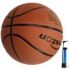 Senston Basketball 29.5 Leather Basketbal Size 7 Brown - LXINDIA.COM