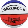 Senston Basketball 29.5 Leather Basketbal Size 7 Red Blue - LXINDIA.COM