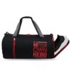 Sfane Trendy Gym Bag Black Red - LXINDIA.COM