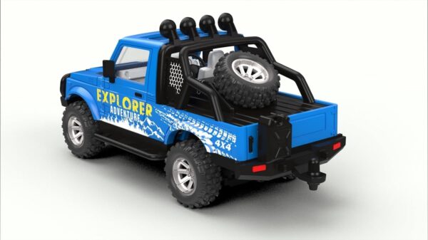 Sheel New Adventure Explorer Open Ranger Jeep Blue b - LXINDIA.COM