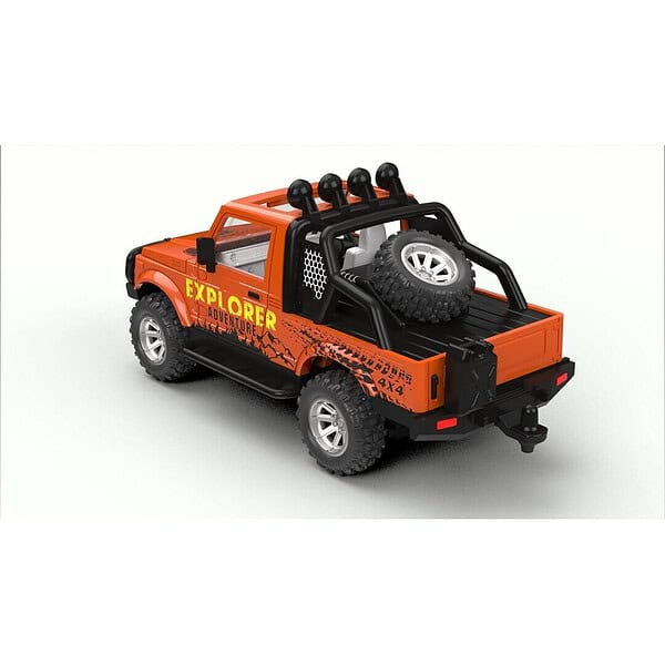 Sheel New Adventure Explorer Open Ranger Jeep Orange - LXINDIA.COM