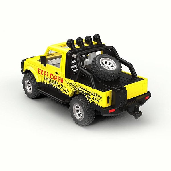 Sheel New Adventure Explorer Open Ranger Jeep yellow a 1 - LXINDIA.COM