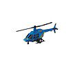 Shinsei Rescue Helicopter With Pullback Spring Action Blue - LXINDIA.COM