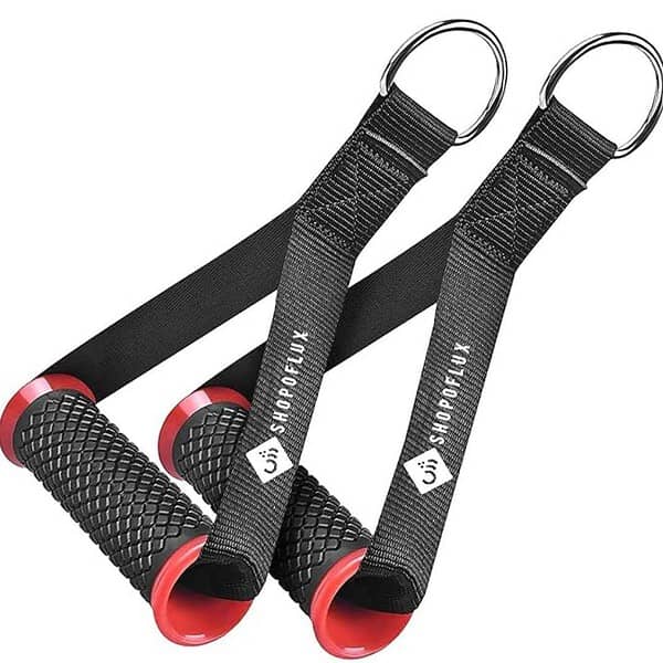 Shopoflux Heavy Duty Handles with Solid ABS Cores 1 Pair Red - LXINDIA.COM