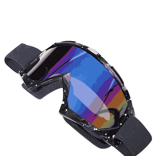 Shutuan Dirt Bike ATV Goggles for Adults Marble Black Frame and color Lens1 - LXINDIA.COM