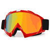 Shutuan Motorcycle Goggles Red frameand color lens - LXINDIA.COM