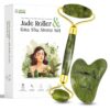 Sifoz Jade Roller Gua Sha Set Face Roller Stone Roller - LXINDIA.COM