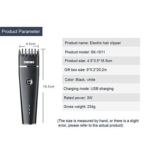 Skmei Rechargeable Body Groomer For Men Women Skt1011White1 - LXINDIA.COM