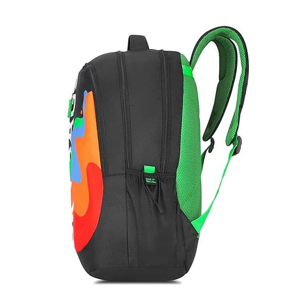 Skybags KLAN 05 SCHOOL BACKPACK BLACK 3 - LXINDIA.COM