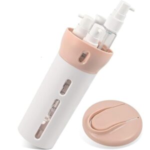 Slyford ABS 4 in 1 Lotion Shampoo Gel Travel Dispenser Shower Bottles Pack of 1 - LXINDIA.COM